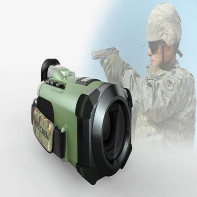 军用手持式摄像机手板模型