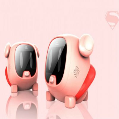 猪猪机器人手板模型